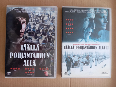 Täällä pohjantähden alla 1-2 Suomi dvd:t