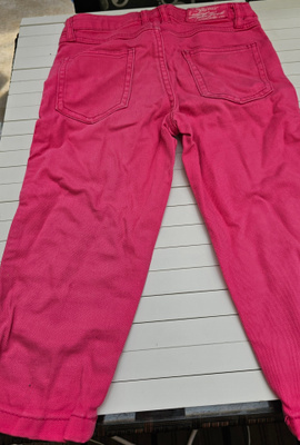 H&M L.O.G.G. tyttöjen pinkit farkut 128