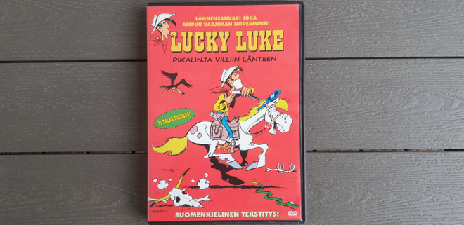 DVD: Lucky Luke - Pikalinja Villiin Länteen (?/2007)