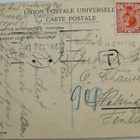 VANHA Postikortti Laiva Arcturus Tanska- Suomi Lunastus 1921 - pikkukuva 2