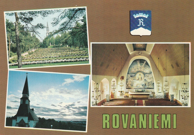KIRKKOKORTTI - ROVANIEMEN KIRKKO - 4
