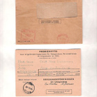 Krigsskadeföreningen, 1943, med Premiekvitto. - pikkukuva 1