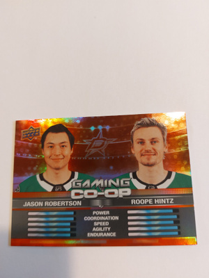 2024-25 UD Gaming Co-Op #CGO16 Jason Robertson/Roope Hintz