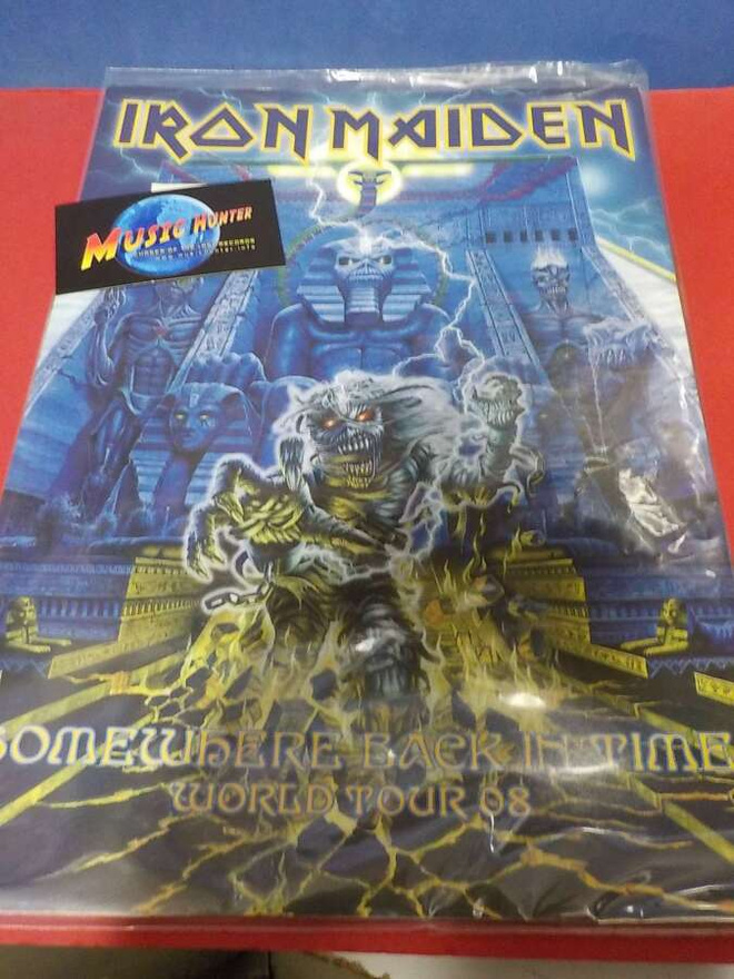 IRON MAIDEN SOMEWHERE BACK IN TIME KIERTUEKIRJA