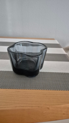 Iittala Aalto kynttilälyhty 60 mm harmaa
