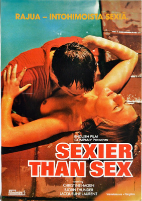 Elokuvajuliste: Sexier than Sex (Jörn Donner, K-18)