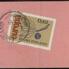 1965 Eurooppa postiautoaseman tavaransäilytyslipuke - pikkukuva 1
