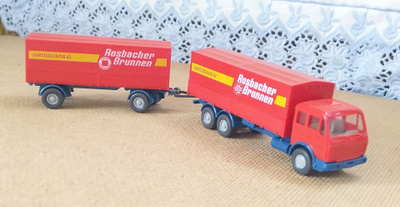 Mercedes-Benz SK 2238 1988 Rodbacher Brunnen 1:87 Wiking