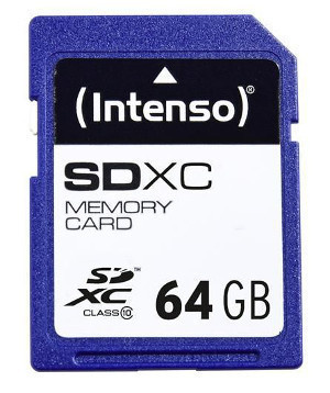 Intenso SDHC Card 64GB Class 10