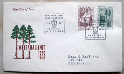 FDC-Metsähallinto 13.5.1959 (103)