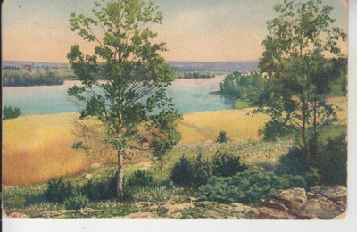 Vanha maisemakortti Suomesta