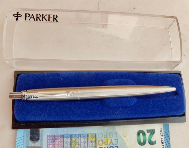 VANHA Kynä Parker Made in England Alkup. Kotelo