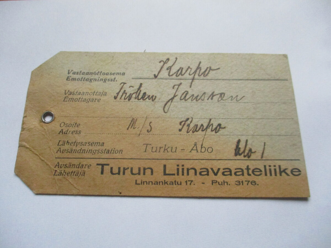 M/s Korpo laivalähetys Turku - Korppoo