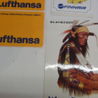 VANHAT TARRAT 7kpl ,Coca-Cola,Lufthansa Wrangler .... - pikkukuva 3