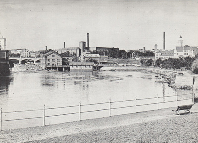 Tampere, Tammerkoski v. 1908 UP p322