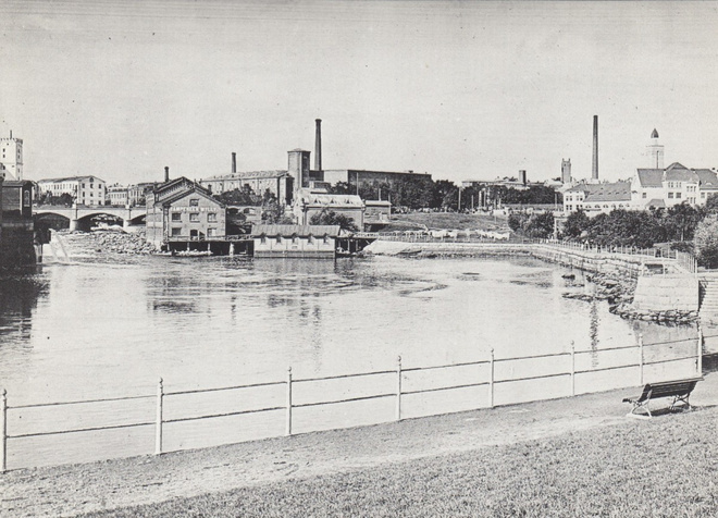 Tampere, Tammerkoski v. 1908   UP p322