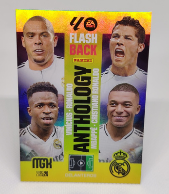 2025-26 Panini Megacracks Flashback Anthology Real Madrid