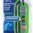 Bandridge HDMI kaapeli, 24k kullattu, 100% kupari, 5m *UUSI* - pikkukuva 4
