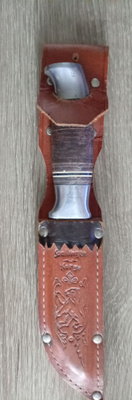 Vintage Puukko Brusletto 9" metsästysveitsi