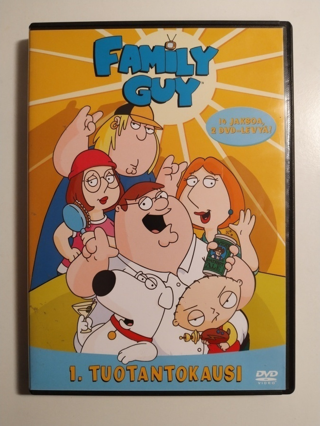 Family Guy, 1. Tuotantokausi - DVD
