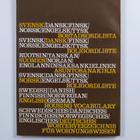 Ruotsin/tanskan/suomen/norjan/englannin/saksankielinen as... - pikkukuva 2