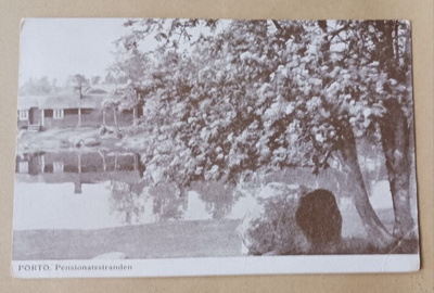 Porvoo, Pörtö, Pensionatsranden, mv pk, p. 1926