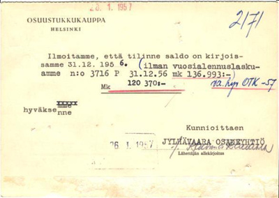 FIRMAKORTTI JYLHÄVAARA OY VALKEAKOSKI