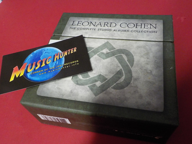LEONARD COHEN - COMPLETE STUDIO ALBUMS COLLECTION 11CD BOKSI