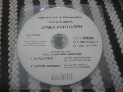 James Puhto-Ren - Porijatsiin (promo cds)