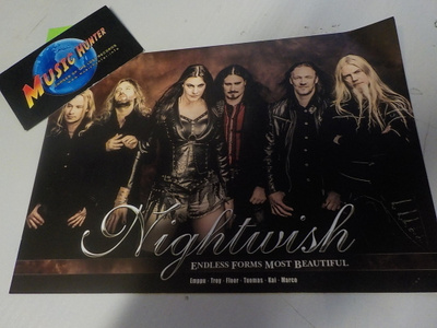 NIGHTWISH ENDLESS FORMS MOST BEAUTIFUL PROMO KORTTI+