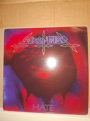 SARCOFAGO - Hate LP - Cogumelo 1994