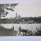 VANHA Postikortti Valamo Laiva Valaam 1924 Sortavala Leima - pikkukuva 1