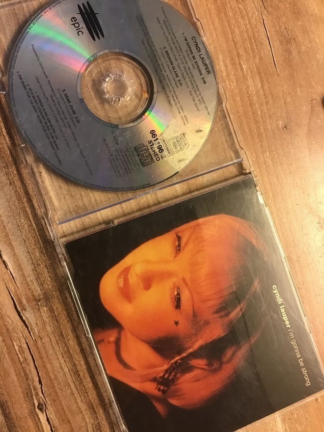 Cyndi Lauper - i`m gonna be strong CDS single