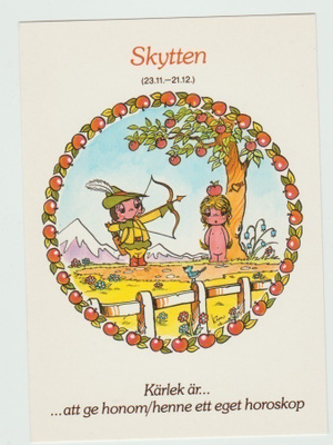 Horroskooppikortti :  Skytten