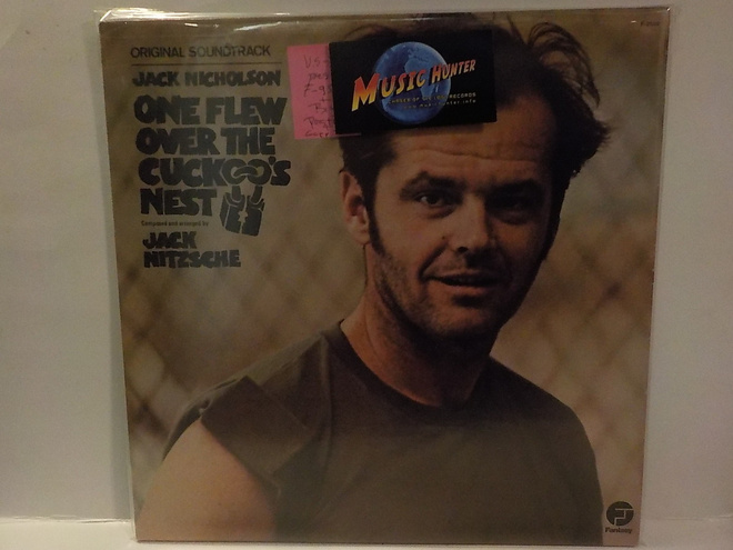 JACK NITZSCHE ONE FLEW OVER CUCKOOS NEST SOUNDTRACK M-/M- LP