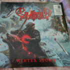 Ensiferum : Winter Storm - Frosty Blue Splatter - 12" vinyl - pikkukuva 1