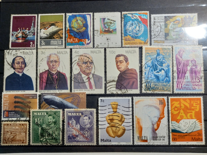 MALTA levyllinen merkkejä - 20 erilaista o
