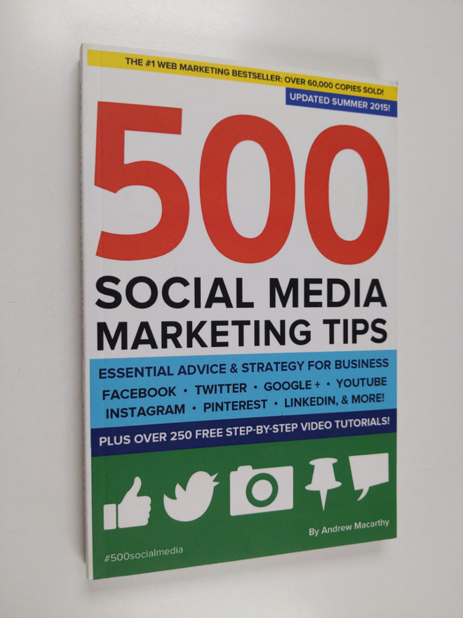 Andrew Macarthy : 500 social media marketing tips