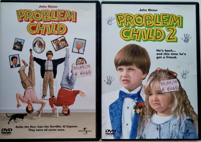 PROBLEM CHILD 1 & 2 DVD