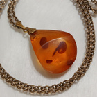 Vintage meripihka riipus Baltic Amber itämeren Meripihka - pikkukuva 1