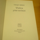 Veijo Meri: Yhden yön tarinat - pikkukuva 1