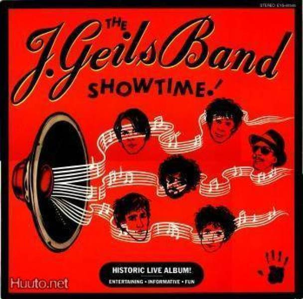 THE J.GEILS BAND  ::  SHOWTIME  ::  VINYYLI  LP      1982  !