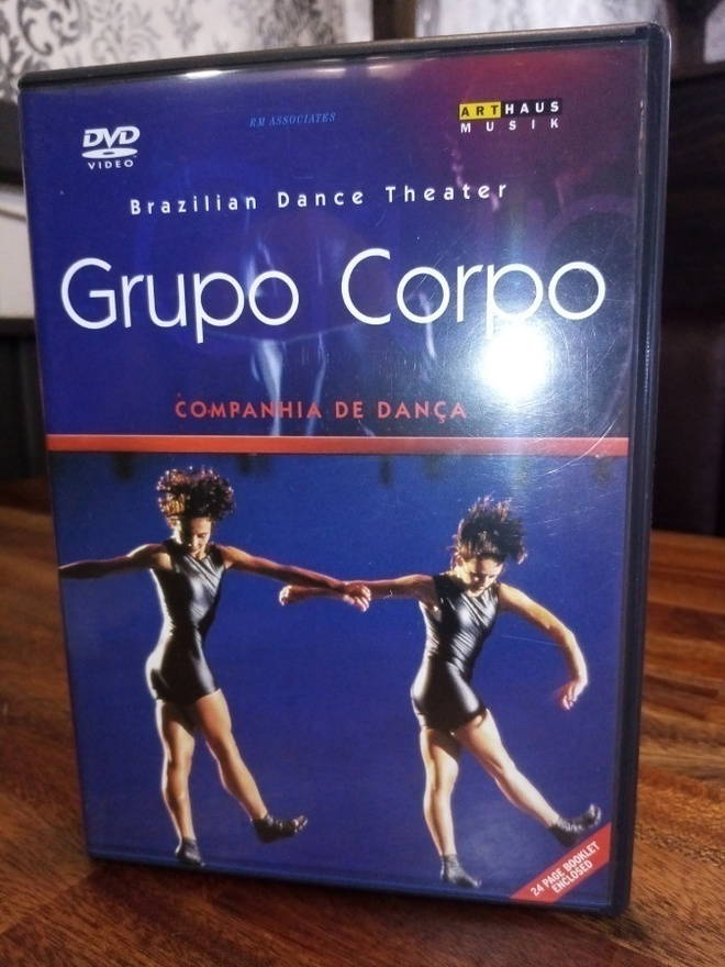 DVD GRUPO CORPO -  Brazilian Dance Theater ( SIS POSTIKULU (