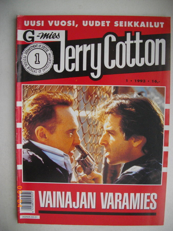 Jerry Cotton 1/1993: Vainajan varamies (21.5)
