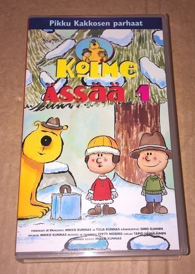 PIKKU KAKKOSEN PARHAAT KOLME ÄSSÄÄ 1 VHS