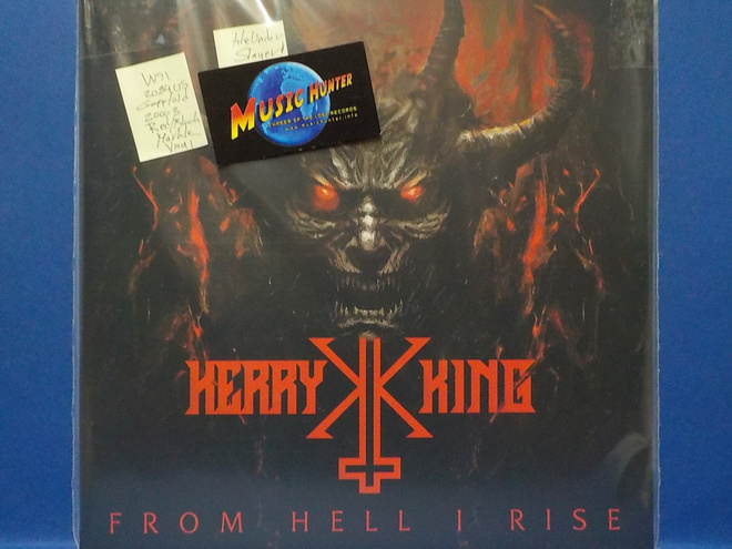 KERRY KING - FROM HELL I RISE - RED/BLACK US 2024 UUSI LP