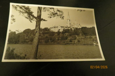 VALAMO VANHA 1938 KULKENUT POSTIKORTTI