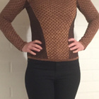 Uusi ruskea kimalle Rag & bone neule koko XS - pikkukuva 1