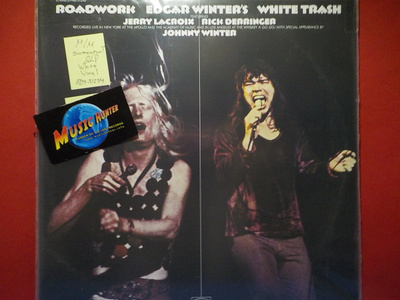 EDGAR WINTER'S WHITE TRASH - ROAD WORK - WHITE VINYL M/M 2LP
