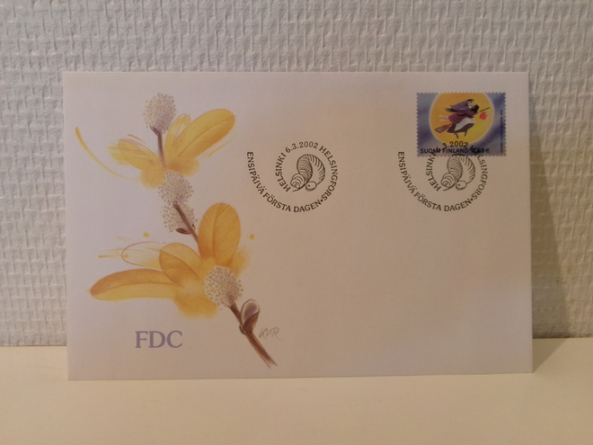 FDC- ensipäiväkuori - Pääsiäinen - 2002